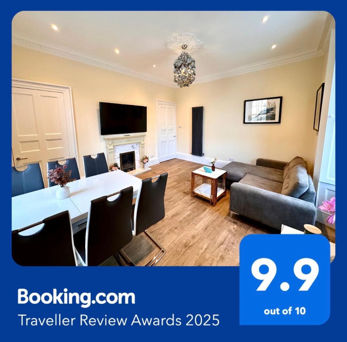 Georgian Luxury Apartment - Superfast Wifi - Parking Available Edinburgh Luaran gambar