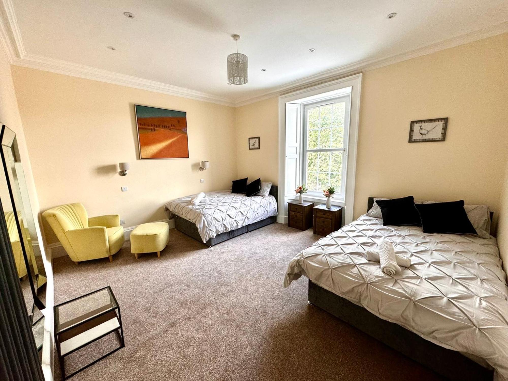 Georgian Luxury Apartment - Superfast Wifi - Parking Available Edinburgh Luaran gambar