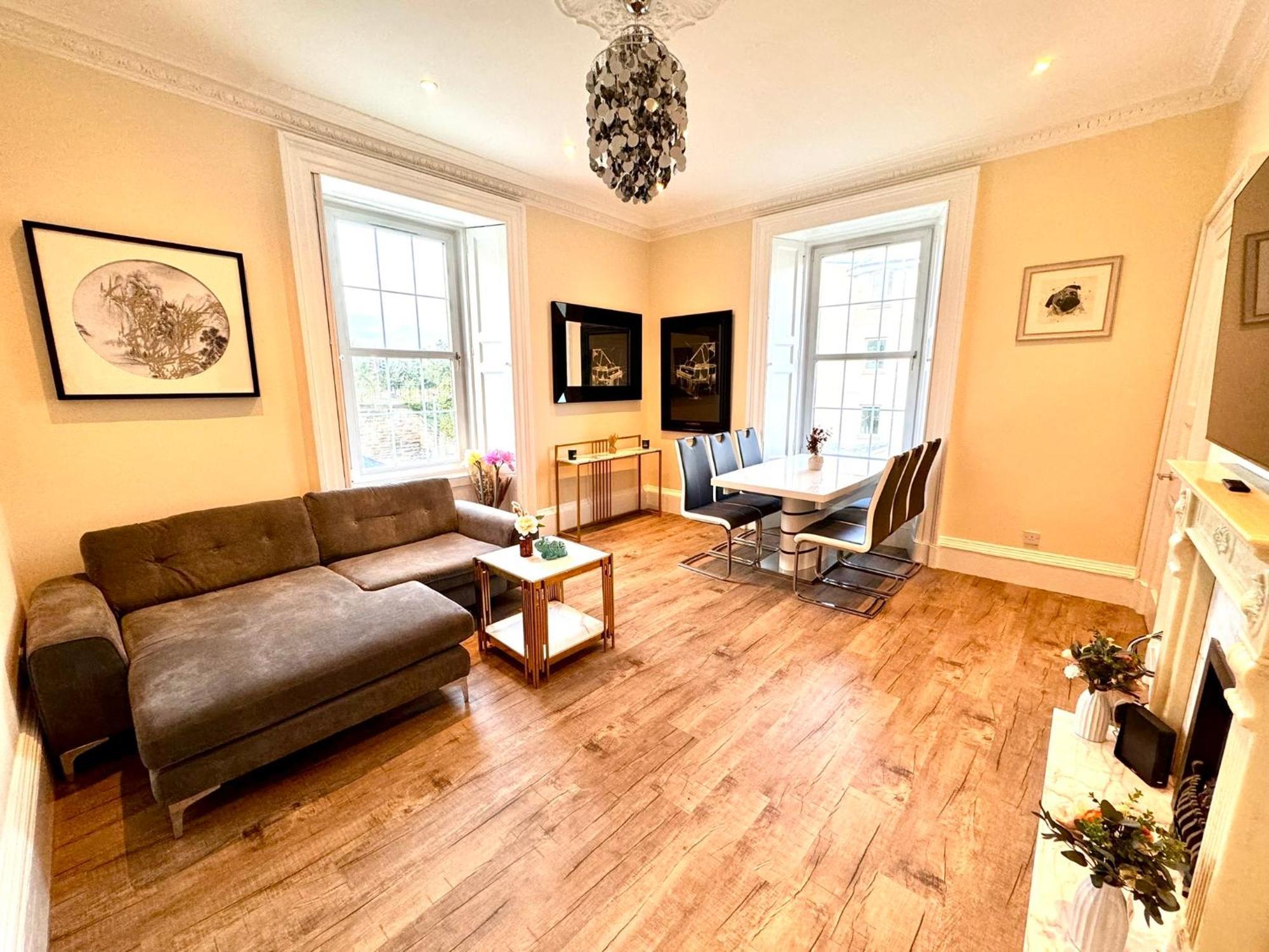 Georgian Luxury Apartment - Superfast Wifi - Parking Available Edinburgh Luaran gambar